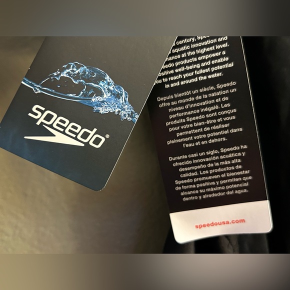 Speedo Womens Swimsuit One Piece Prolt Super Pro Solid Black Sz 30 X-small 2 NWT - Picture 6 of 7